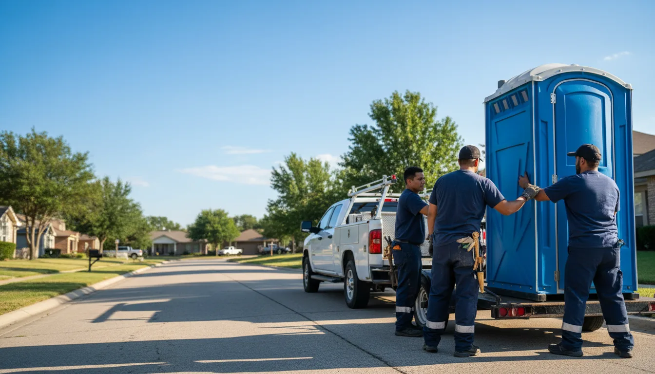 Portable Toilet Rental in New Palestine, IN near me
